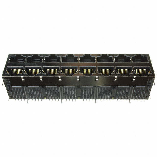 CONN JACK 16PORT PCB