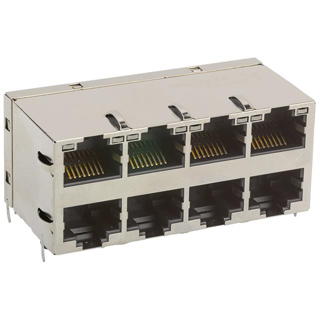 CONN JACK 8PORT PCB