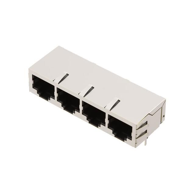 1X4 PORTS, 8/8 SHIELDED MOD. JAC