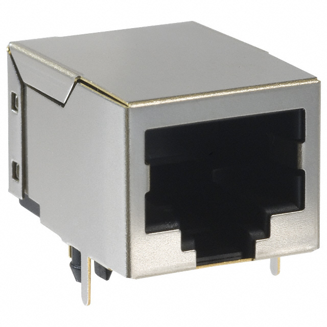 CONN MOD JACK 8P8C R/A SHIELDED