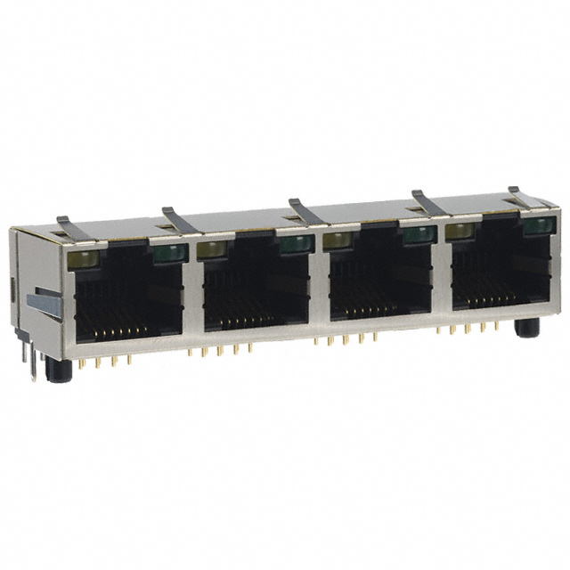 CONN MOD JACK 8P8C R/A SHIELDED