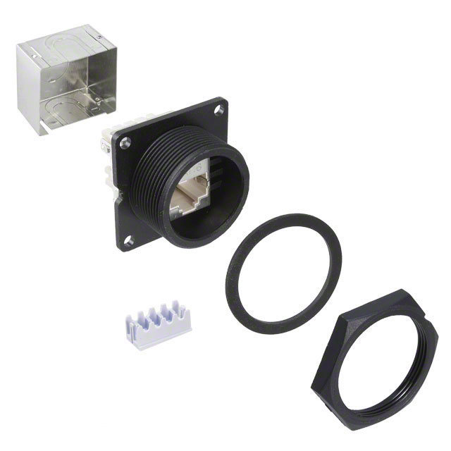 CONN MOD JACK 8P8C SHIELDED