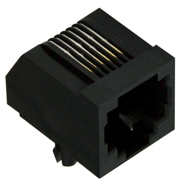 CONN MOD JACK 6P6C VERT UNSHLD