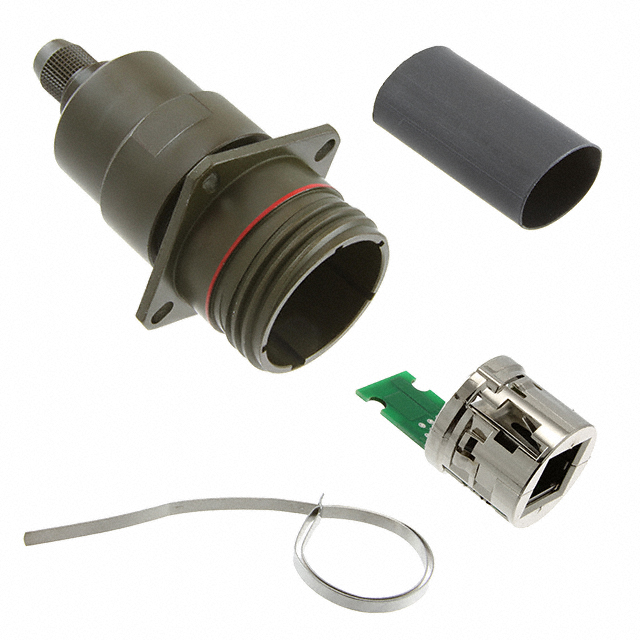 CONN MOD JACK 8P8C SHIELDED