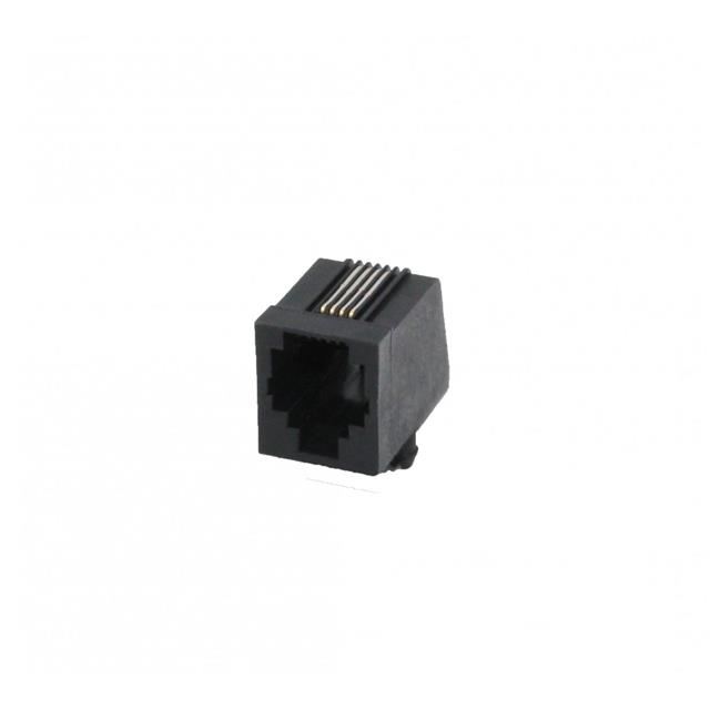 6P4C SOCKET RIGHT ANGLE NO FLANG