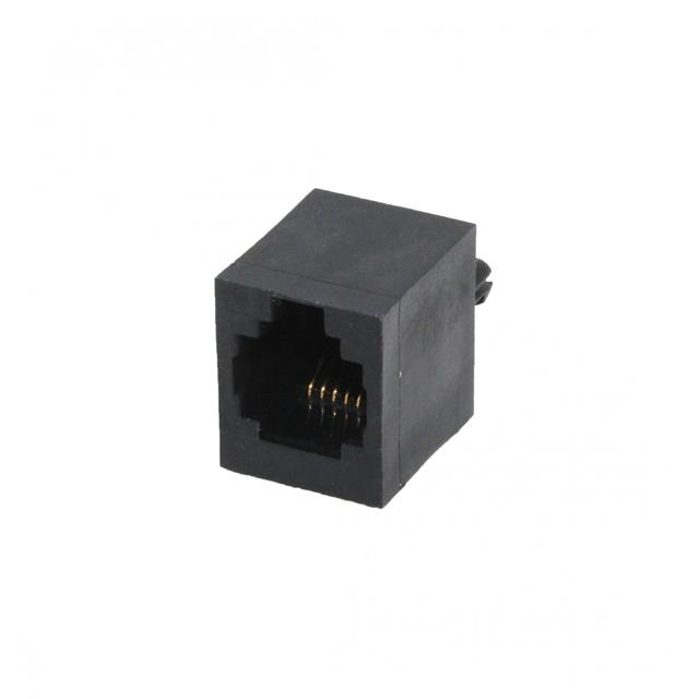 6P6C SOCKET VERTICAL NO FLANGE U