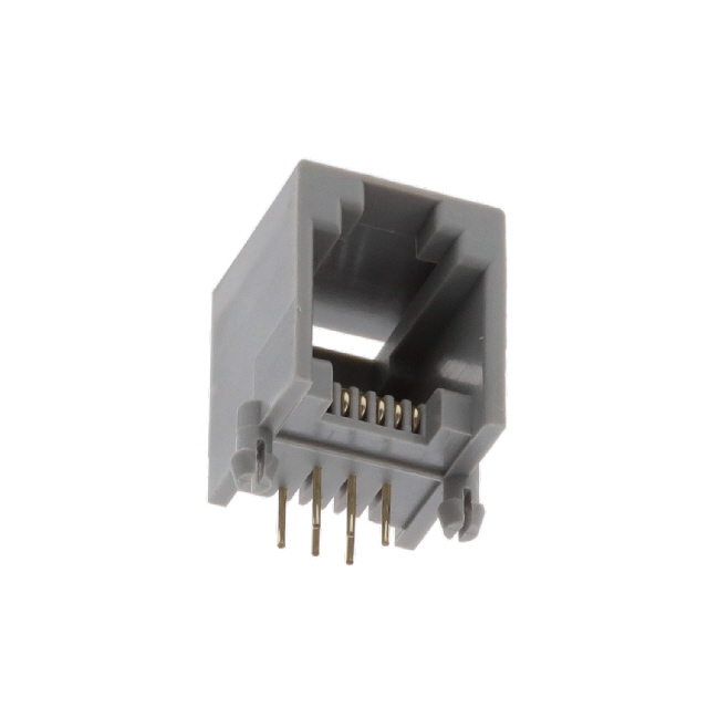 CONN MOD JACK 6P6C R/A UNSHIELD