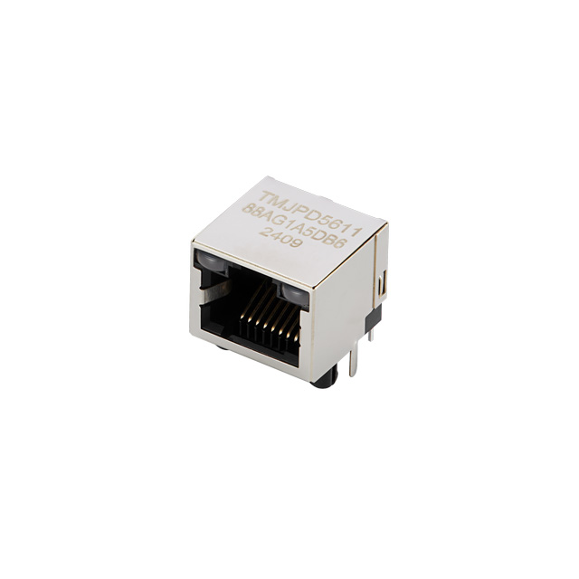 PURE RJ45, 1X1, SHIELDED, W/LED,