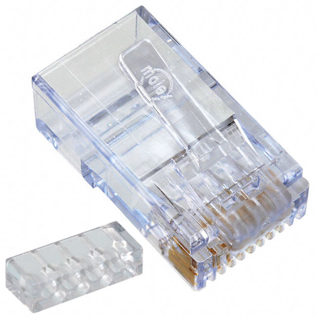 CONN MOD PLUG 8P8C UNSHIELDED