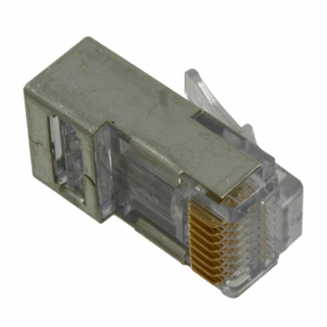 CONN MOD PLUG 8P8C SHIELDED