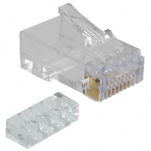 CONN MOD PLUG 8P8C UNSHIELDED