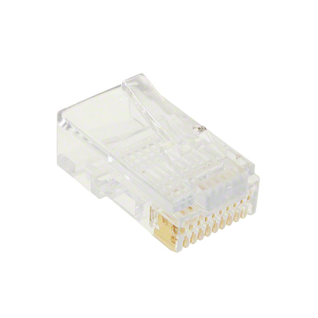 CONN MOD PLUG 10P10C UNSHIELDED