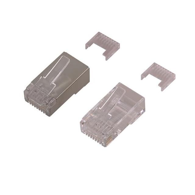 8P8C CAT5E SHIELDED MOD. PLUG