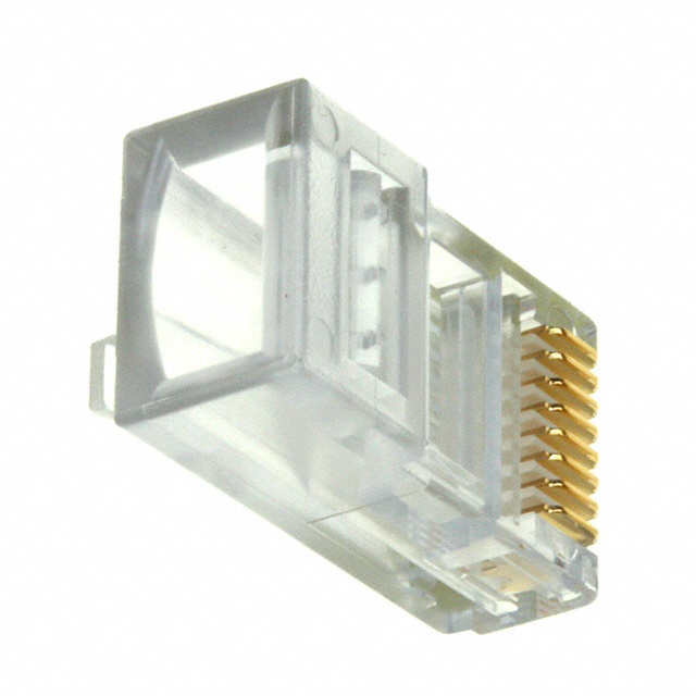 CONN MOD PLUG 8P8C UNSHIELDED