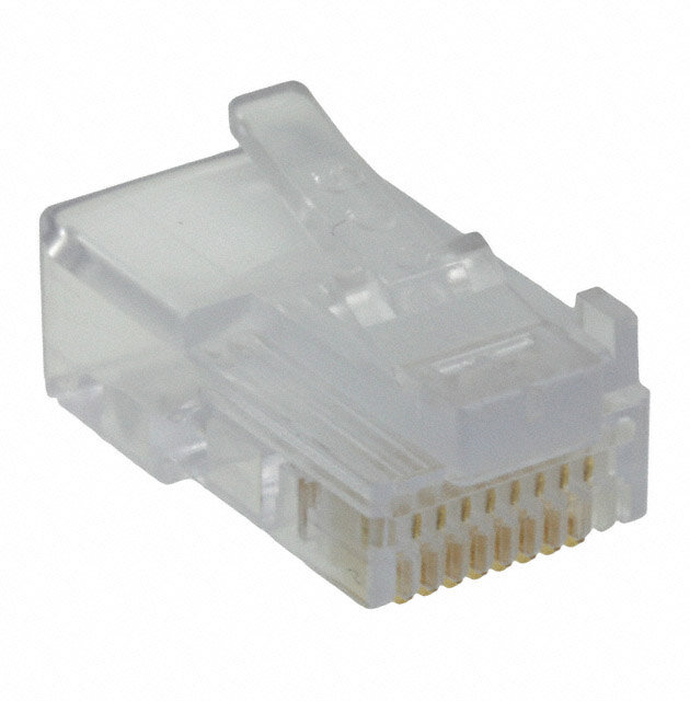 CONN MOD PLUG 10P8C UNSHIELDED