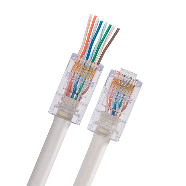 CAT 5/6 CONNECTOR, MALE, JAR 100