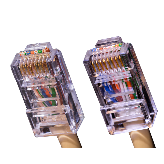 CAT 5/6 CONNECTOR, MALE, 50 PACK