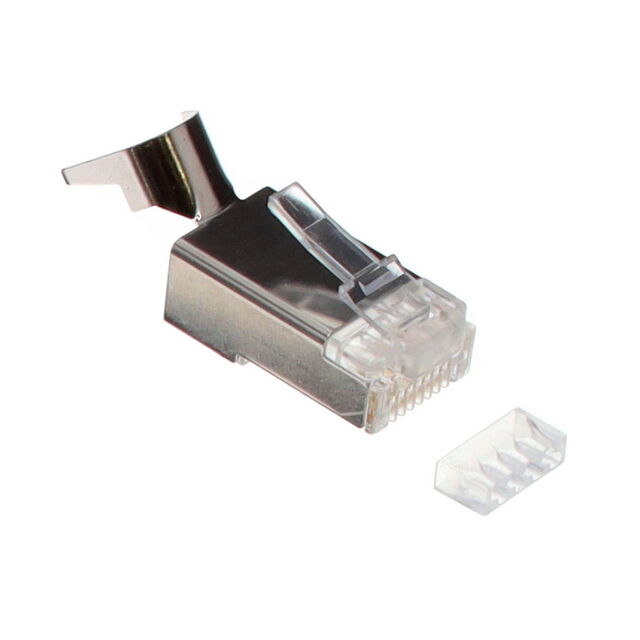 8P8C CAT6A SHIELDED PLUG, 1.25MM