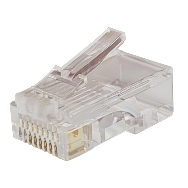 MOD PLUG 8P8C-STRANDED/FLAT/KEYE