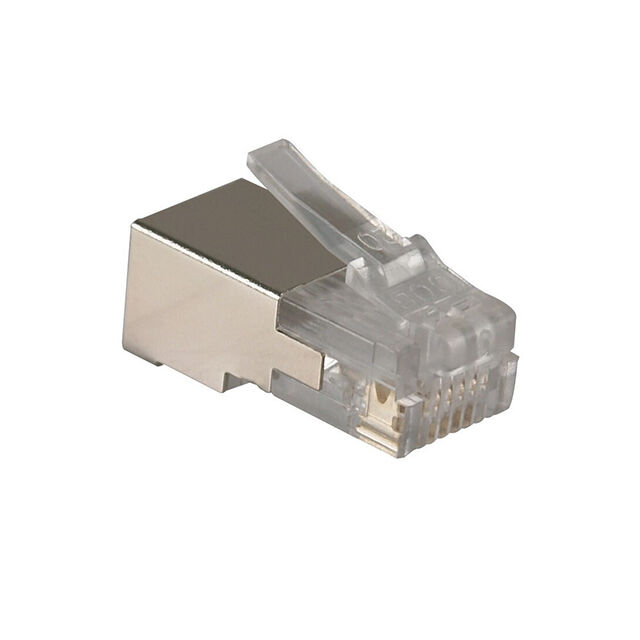 MOD PLUG 6P6C, SHIELDED ROUND SO