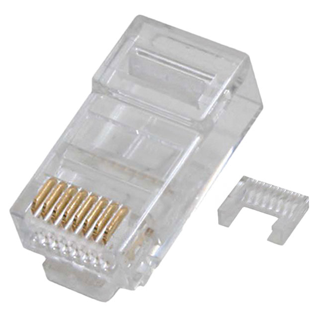 MODULAR PLUGS CAT6 RJ4 100PK