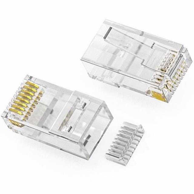 CONN MOD PL 8P8C CAT6 UNSHLD