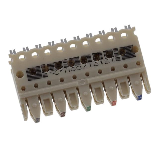 CONN WRG BLOCK 5 PAIR