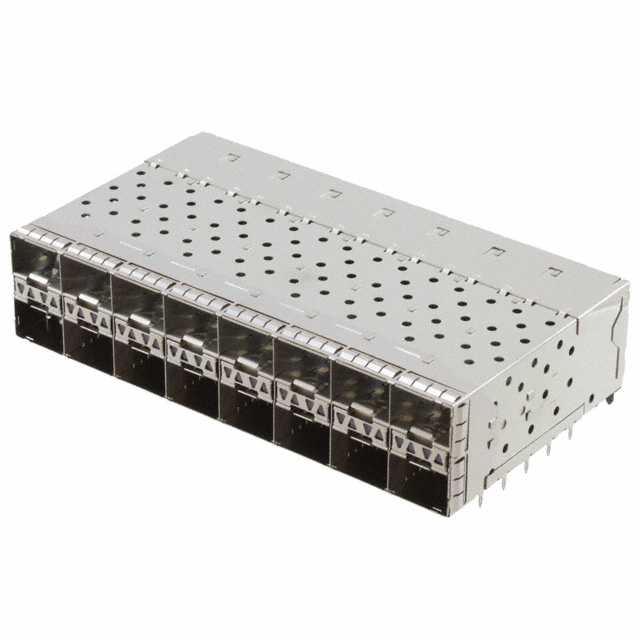 CONN SFP+ RCP W/CAGE 2X8 320P RA