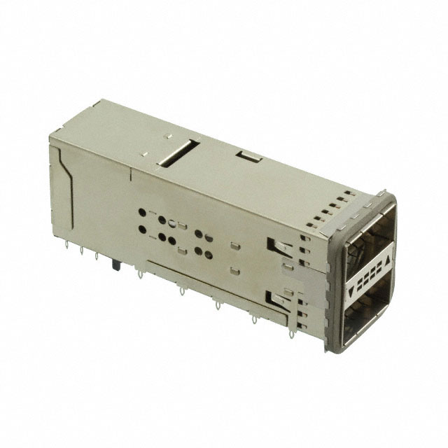 CONN ZQSFP+ RCPT CAGE 2X1 76P RA