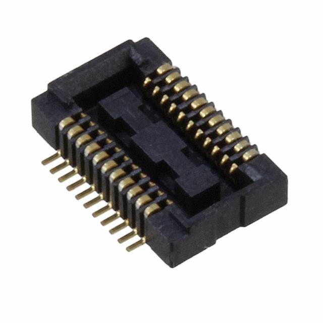 CONN SOCKET 22POS SMD GOLD