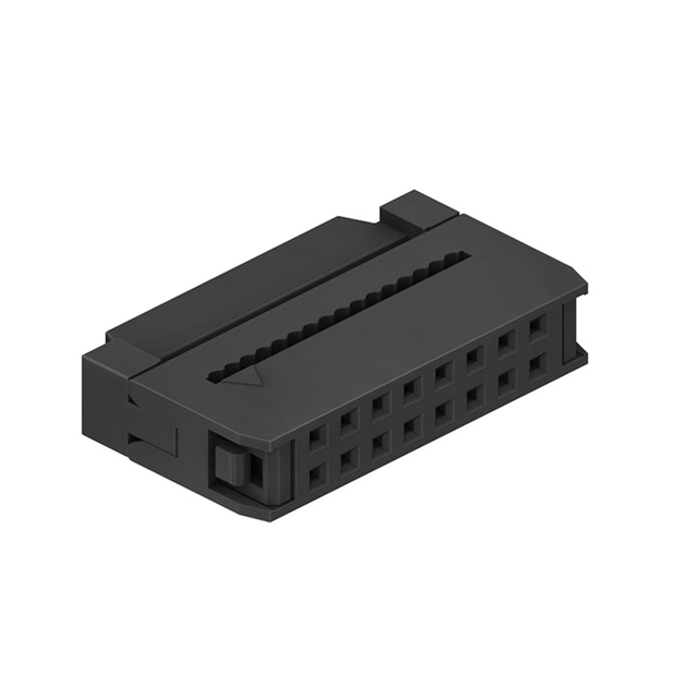 CONN SOCKET 16POS IDC GOLD