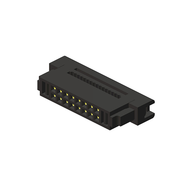 CONN SOCKET 16POS IDC GOLD