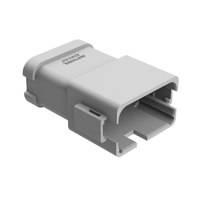 CONN RCPT 12POS CRIMP NICKEL