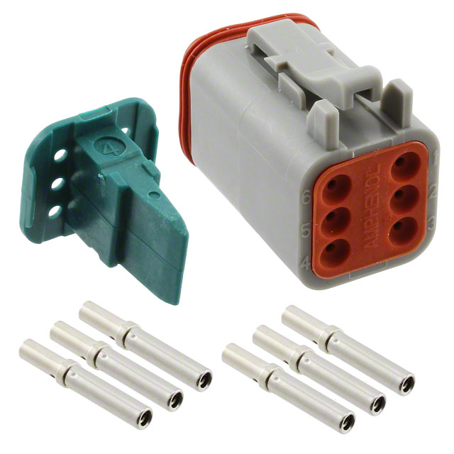 CONN PLUG 6POS CRIMP 16-18AWG