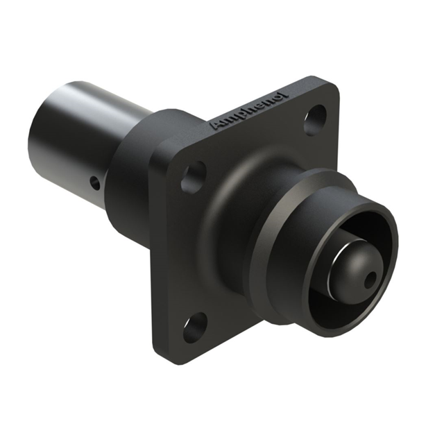 8MM STRAIGHT RECEPTACLE