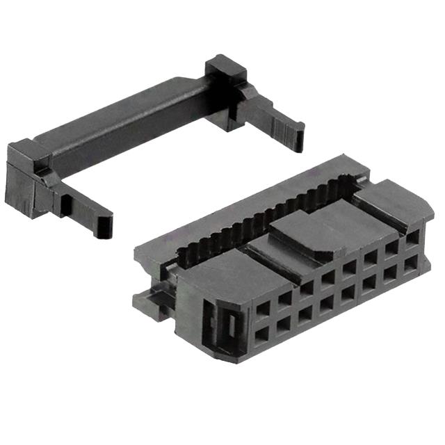 CONN RCPT 16POS IDC 28AWG GOLD