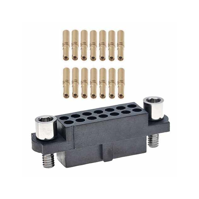 CONN RCPT 14POS CRIMP 24-28AWG