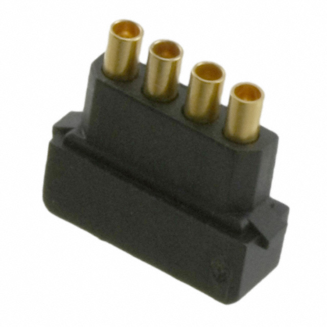 CONN RCPT 4POS CRIMP 22AWG GOLD