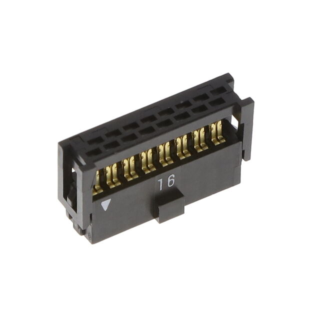 CONN RCPT 16POS IDC 28AWG GOLD