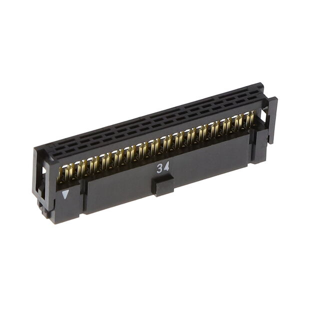 CONN RCPT 34POS IDC 28AWG GOLD