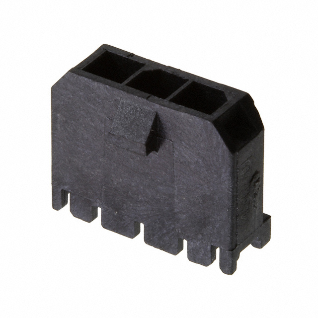 CONN HEADER R/A 3POS 3MM