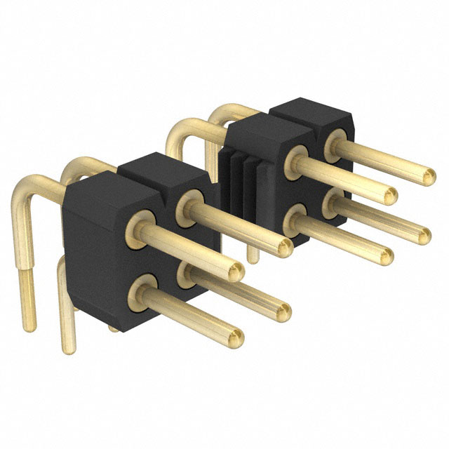 CONN HEADER R/A 24POS 2.54MM