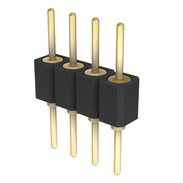 CONN HEADER VERT 4POS 2MM