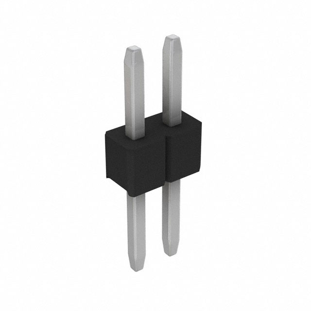 CONN HEADER VERT 2POS 2.54MM
