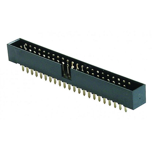 DIN 41651, BOX HEADER, 2.54MM, 2