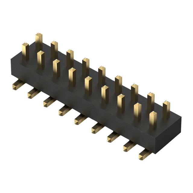 18W, 2MM PITCH PIN HDR, DIL, SMT