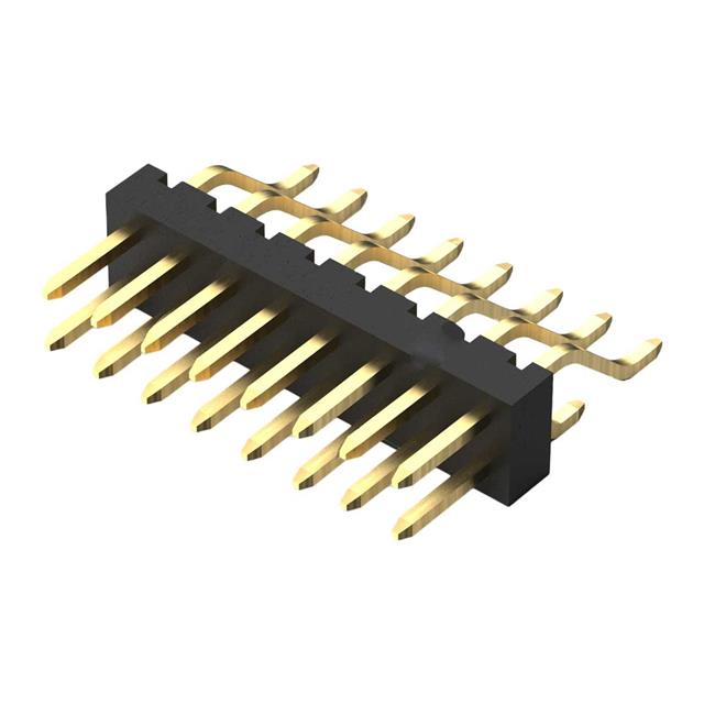 16POS, 2MM PITCH PIN HDR, DIL, S