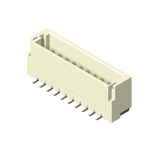 10 POS 1.00MM(.039) SINGLE ROW S