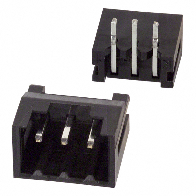 CONN HEADER R/A 3POS 2MM