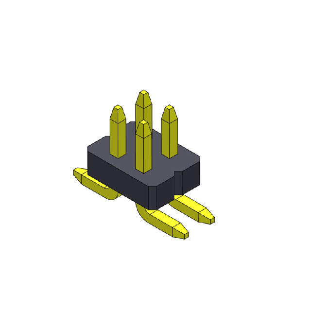 1.27MM PITCH HEADER DUAL ROWS SM